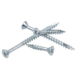 Chipboard Screws Zinc Plated