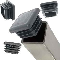 Square Plastic Tube Closure